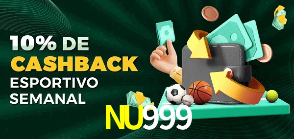 10% de bônus de cashback na NU999