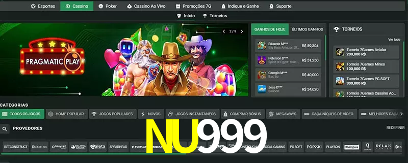 cassino NU999